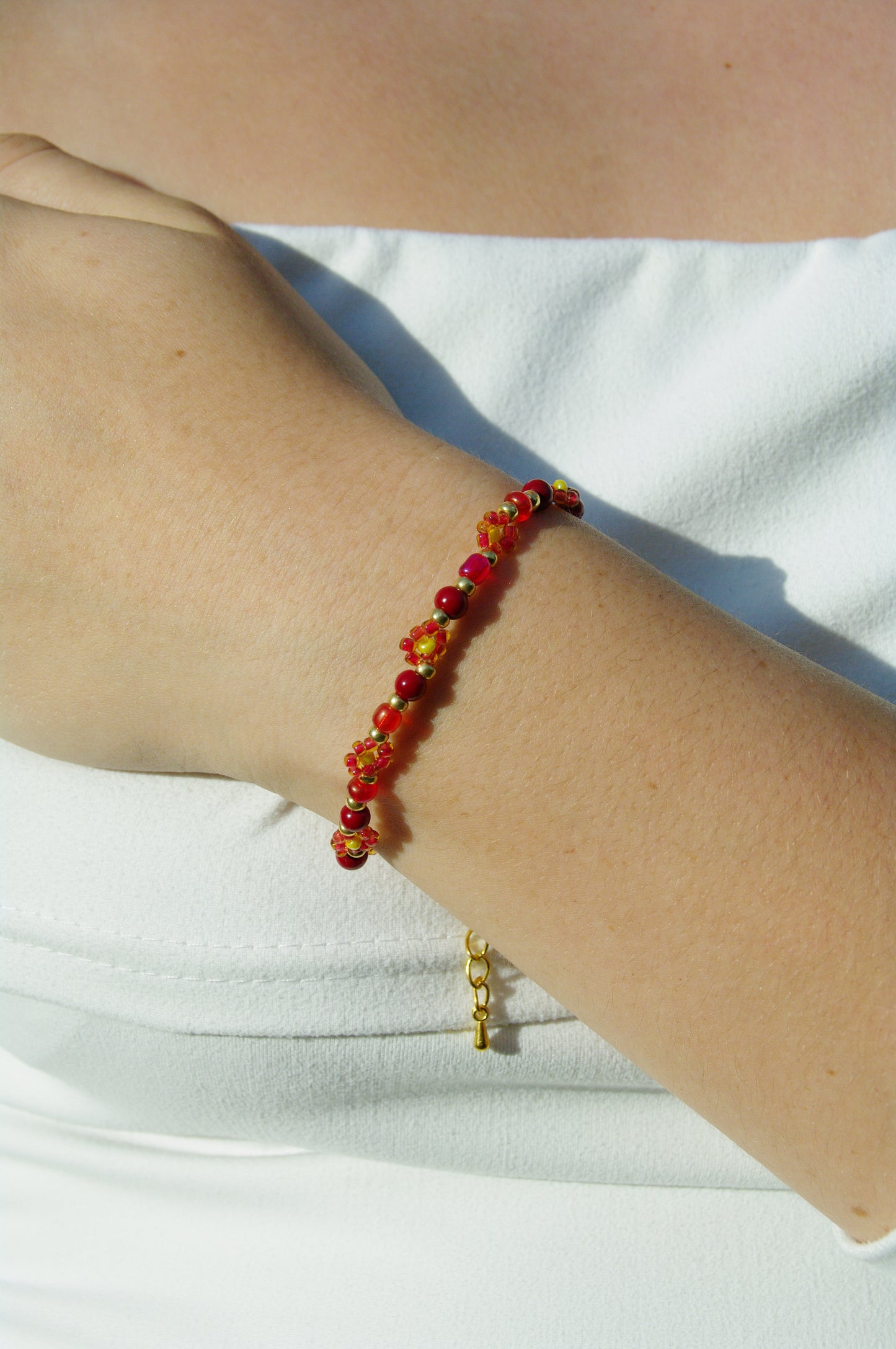 Deep Red Bracelet