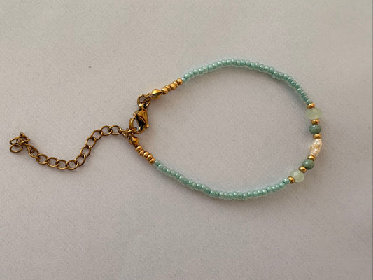 Azure Gold Elegance